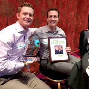 Todd and Jason | Best Family Owned Business Award